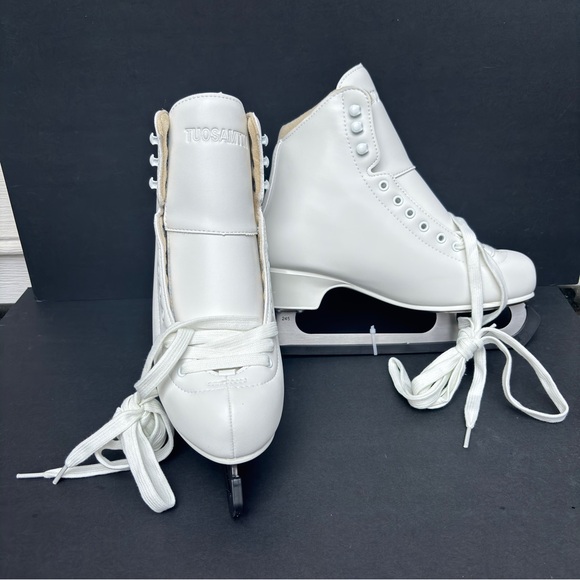 tuosamtin Shoes - Ice Skates for Women & Girls, Figure Skates with Premium Microfiber Comfort NIB